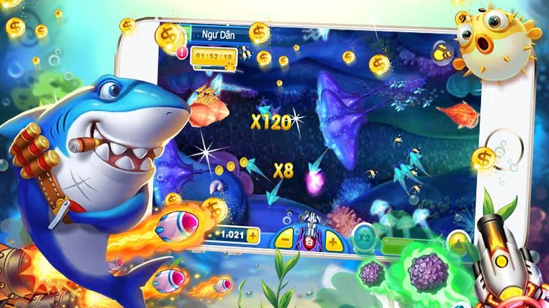 Điểm nhấn khiến game bắn cá tại Mmwin nổi bật chính là đồ họa và âm thanh