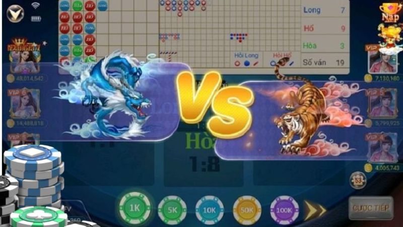 Mmwin thường xuyên tổ chức các giải đấu rồng hổ online với những phần thưởng hấp dẫn