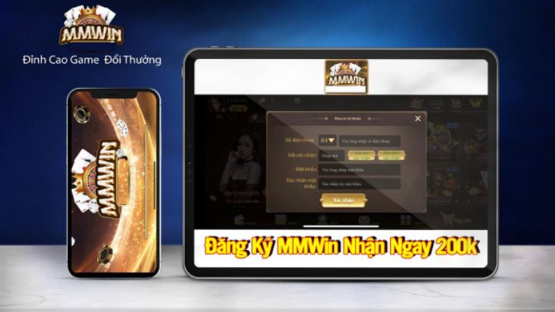Quá trình đăng ký tài khoản trên Mmwin rất đơn giản và nhanh chóng